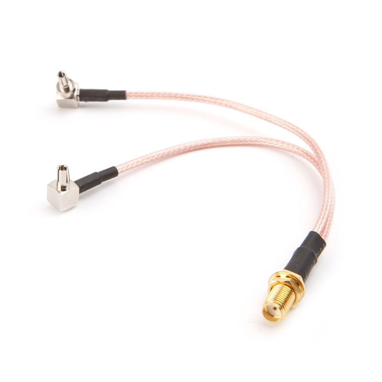 RG316 SMA Female to CRC9-TS9 Connector Cable Extension, Length: 15cm RG316 SMA Female to CRC9-TS9 Connector Cable Extension, Length: 15cm